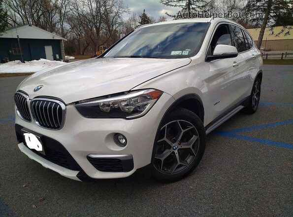 WBXHT3C3XGP880243 2016 BMW X1 Белый Задняя правая четверть