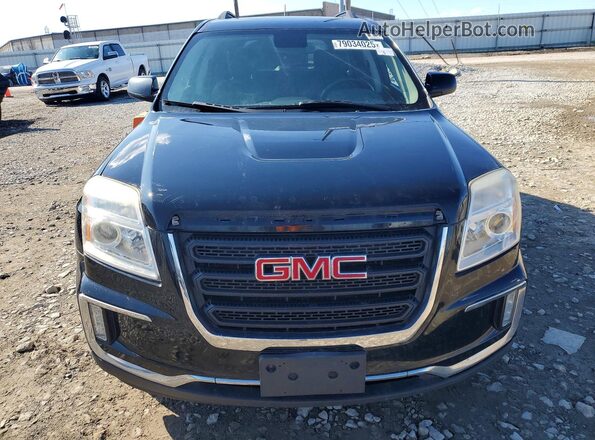2GKFLTEK6G6334519 2016 GMC TERRAIN Черный Вид сзади