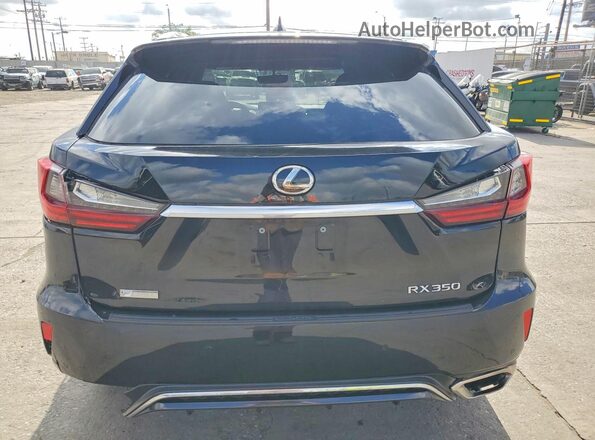 2T2BZMCA6KC179448 2019 LEXUS RX 350 Black Вид салону спереду