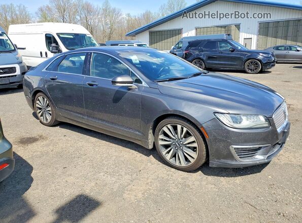 3LN6L5F90HR654475 2017 LINCOLN MKZ Серый Вид спереди