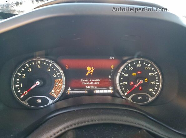 ZACNJCBB7MPM43262 2021 JEEP RENEGADE Blue Widok tylnych siedzeń