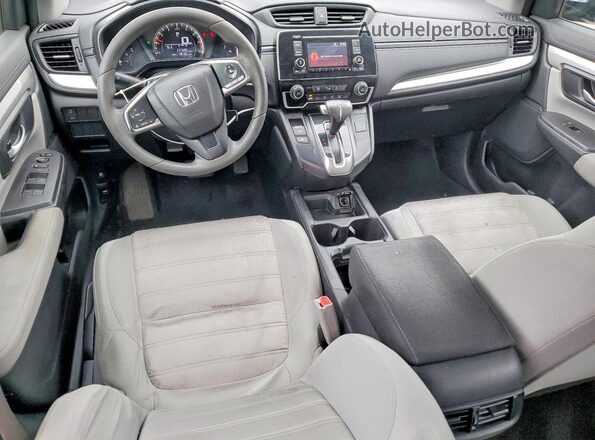 2HKRW6H36JH204460 2018 HONDA CRV Синий Вид щитка приборов