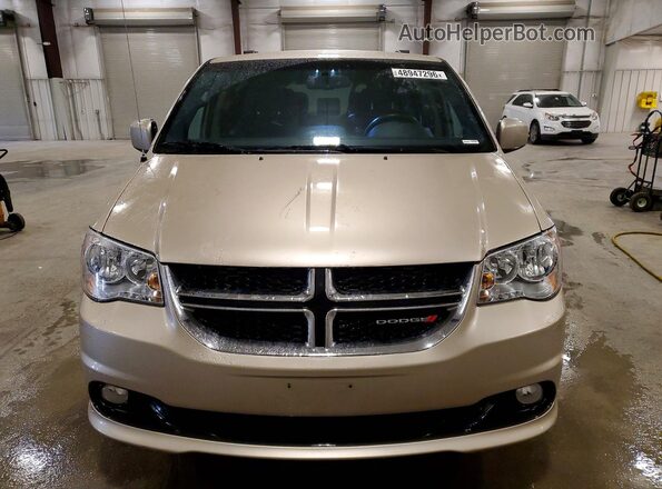 2C4RDGCG3GR177476 2016 DODGE CARAVAN Tan Вид ззаду