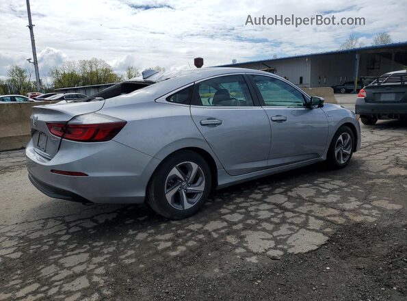 19XZE4F5XKE022004 2019 HONDA INSIGHT Серебряный Передняя правая четверть