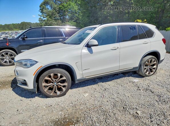 5UXKR2C52G0R68904 2016 BMW X5 Белый Передняя левая четверть