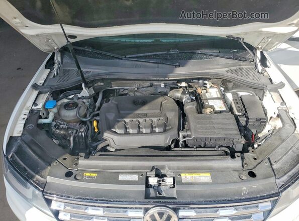 3VV3B7AX0MM087589 2021 VOLKSWAGEN TIGUAN White Widok naklejki z numerem VIN