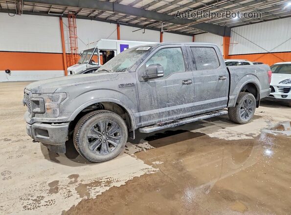 1FTEW1E47LFB59122 2020 FORD F150 Серый Передняя левая четверть