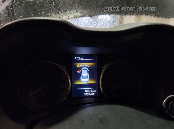 JN1EV7AR4MM751956 2021 INFINITI Q50 Черный Вид щитка приборов