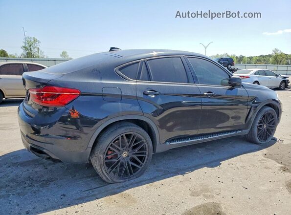 5UXKU2C52K0Z63919 2019 BMW X6 Черный Передняя правая четверть