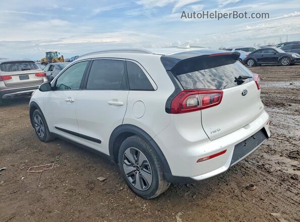 KNDCB3LC0K5246132 2019 KIA NIRO Белый Задняя правая четверть