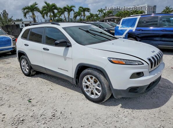 1C4PJLAB6GW234549 2016 JEEP CHEROKEE White Vista frontal