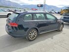 2018 Volkswagen Golf Alltrack Черный vin: 3VWH17AU3JM759439