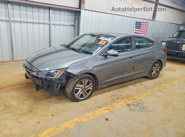 5NPD84LF0KH470777 2019 HYUNDAI ELANTRA Серый Передняя левая четверть