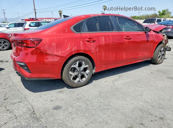 3KPF24AD8KE120216 2019 KIA FORTE Красный Передняя правая четверть