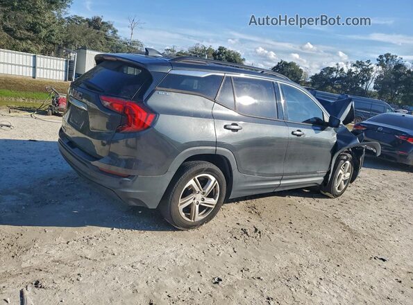 3GKALMEV3JL181014 2018 GMC TERRAIN Серый Передняя правая четверть