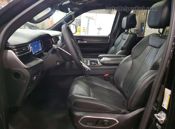 1C4SJSDP0PS503082 2023 JEEP WAGONEER Black Vista del salpicadero