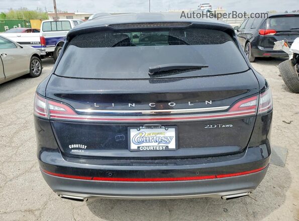 2LMPJ8K98LBL02628 2020 LINCOLN NAUTILUS Black Vista interior delantera