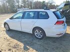 2018 Volkswagen Golf Sportwagen S Белый vin: 3VW717AU3JM768198
