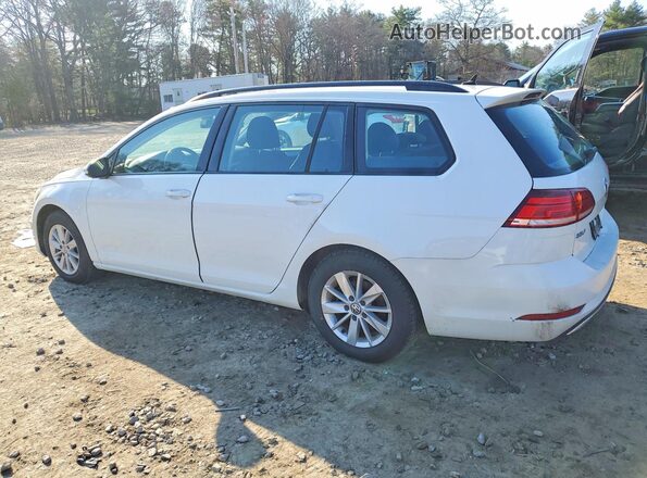 3VW717AU3JM768198 2018 VOLKSWAGEN GOLF Белый Задняя левая четверть