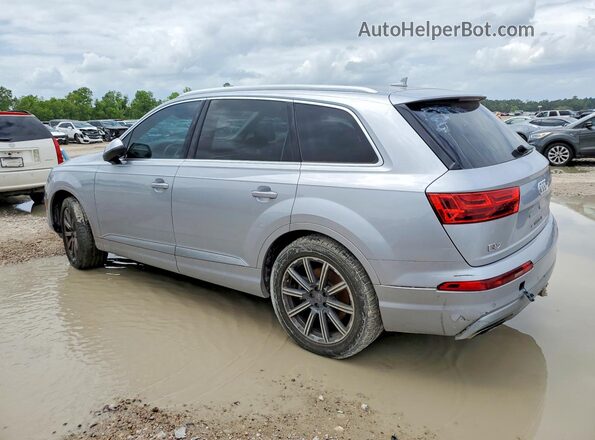 WA1VAAF71HD001105 2017 AUDI Q7 Серебряный Задняя правая четверть