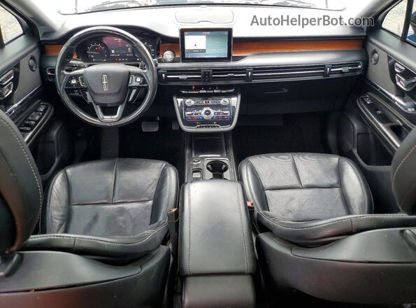 5LMCJ2C98LUL02562 2020 LINCOLN CORSAIR Blue Widok zestawu wskaźników