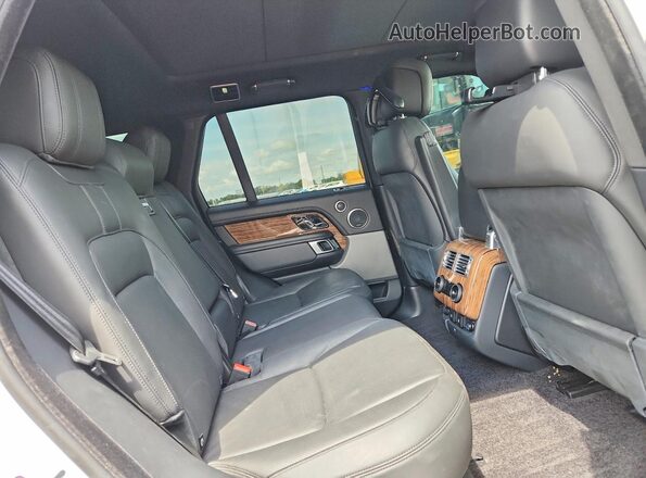 SALGS2RE9KA554047 2019 LAND ROVER RANGE ROVER White Widok komory silnika