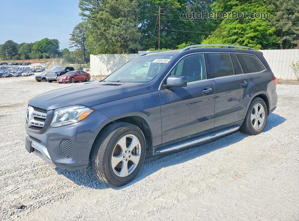 4JGDF6EE3HA752655 2017 MERCEDES-BENZ GLS Gray წინა მარცხენა ხედი სამი მეოთხედიდან