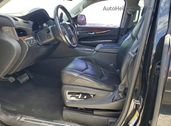 1GYS4HKJ1JR131740 2018 CADILLAC ESCALADE Черный Вид панели приборов