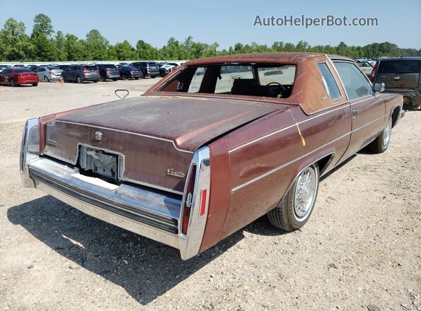 6D47S9C384282 1979 CADILLAC DEVILLE Brown Առջևի աջ