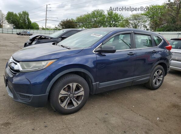 2HKRW6H36JH204460 2018 HONDA CRV Синий Задняя левая четверть