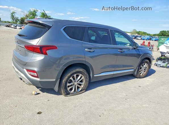 5NMS23AD3KH093881 2019 HYUNDAI SANTA Серый Передняя правая четверть
