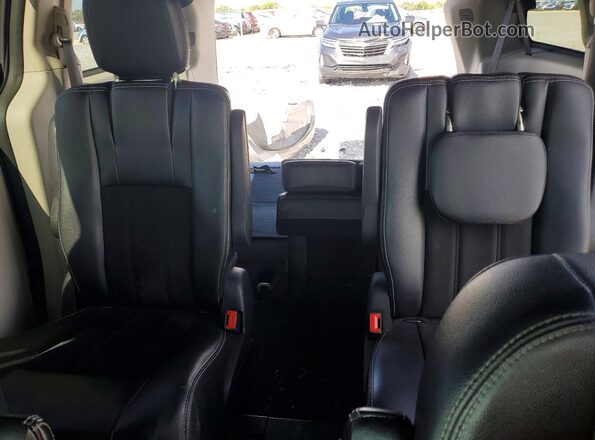 2C4RDGCG9KR518226 2019 DODGE GRAND Серебряный Вид задней части салона