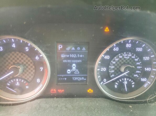5NPD84LF0KH470777 2019 HYUNDAI ELANTRA Серый Вид задних сидений