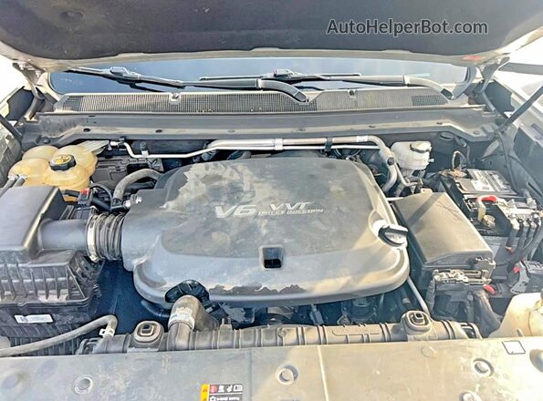 1GTG5CEN7J1221600 2018 GMC CANYON Серый Вид панели приборов