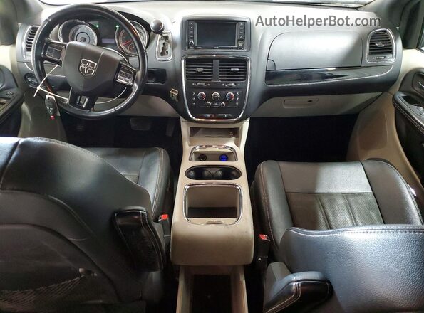 2C4RDGCG2KR783800 2019 DODGE GRAND Белый Вид щитка приборов