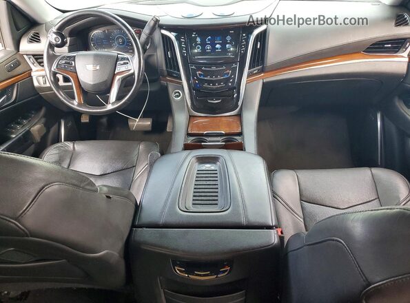 1GYS3HKJ6LR184262 2020 CADILLAC ESCALADE Черный Вид щитка приборов