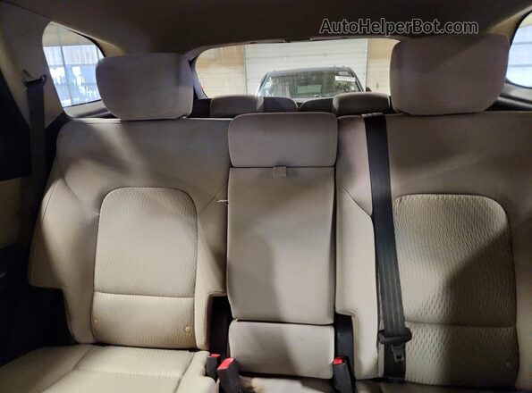 KM8SM4HF2HU222827 2017 HYUNDAI SANTA Blue Widok wnętrza z tyłu