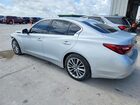 2018 Infiniti Q50 3.0t Luxe Серебряный vin: JN1EV7AR1JM612220