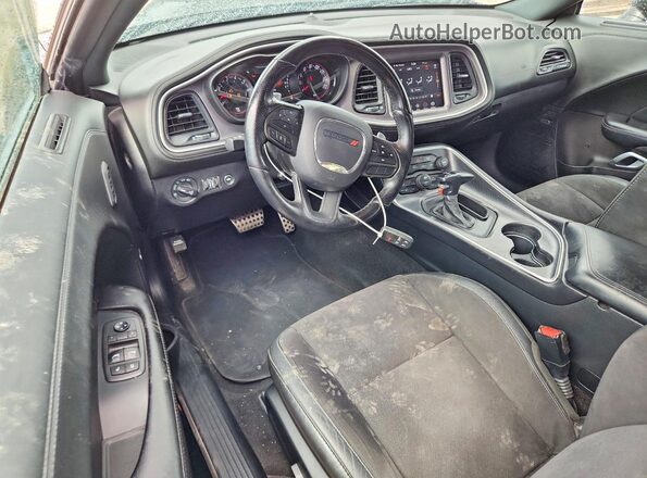 2C3CDZJGXMH556064 2021 DODGE CHALLENGER Черный Вид щитка приборов
