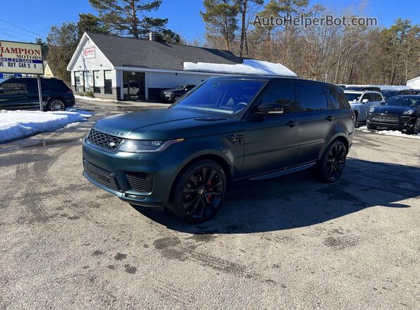 SALWS2RU6MA757967 2021 LAND ROVER RANGE ROVER Green Przód lewy