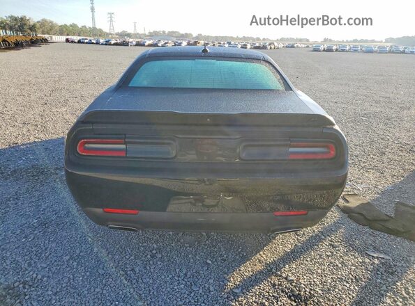 2C3CDZGG8LH155778 2020 DODGE CHALLENGER Black Widok wnętrza z przodu