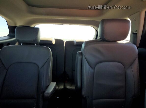 KM8SRDHF4HU186883 2017 HYUNDAI SANTA FE Серебряный Вид задней части салона