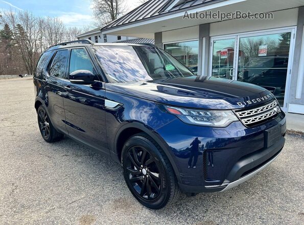 SALRR2RV6JA060070 2018 LAND ROVER DISCOVERY Синий Передняя левая четверть