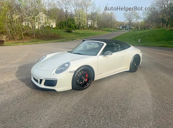 WP0CB2A91HS156001 2017 PORSCHE 911 Белый Задняя правая четверть