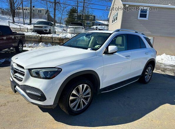 4JGFB4KB1LA096693 2020 MERCEDES-BENZ GLE-CLASS Белый Передняя левая четверть