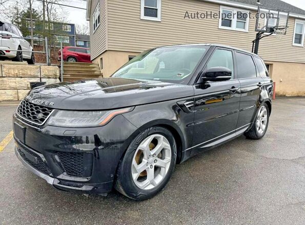 SALWR2RK2JA695716 2018 LAND ROVER RANGE ROVER Black Передня ліва чверть