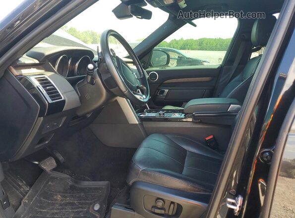 SALRRBBV1HA011217 2017 LAND ROVER DISCOVERY Черный Вид панели приборов