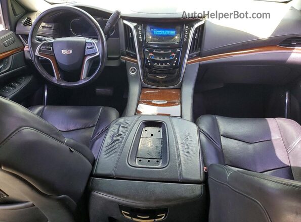 1GYS4HKJ1JR131740 2018 CADILLAC ESCALADE Черный Вид щитка приборов