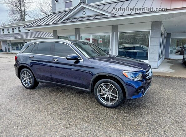 WDC0G4KB9GF011985 2016 MERCEDES-BENZ GLC-CLASS Blue Front left