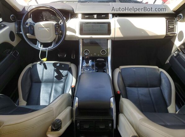SALWV2SV0KA423523 2019 LAND ROVER RANGE Красный Вид щитка приборов